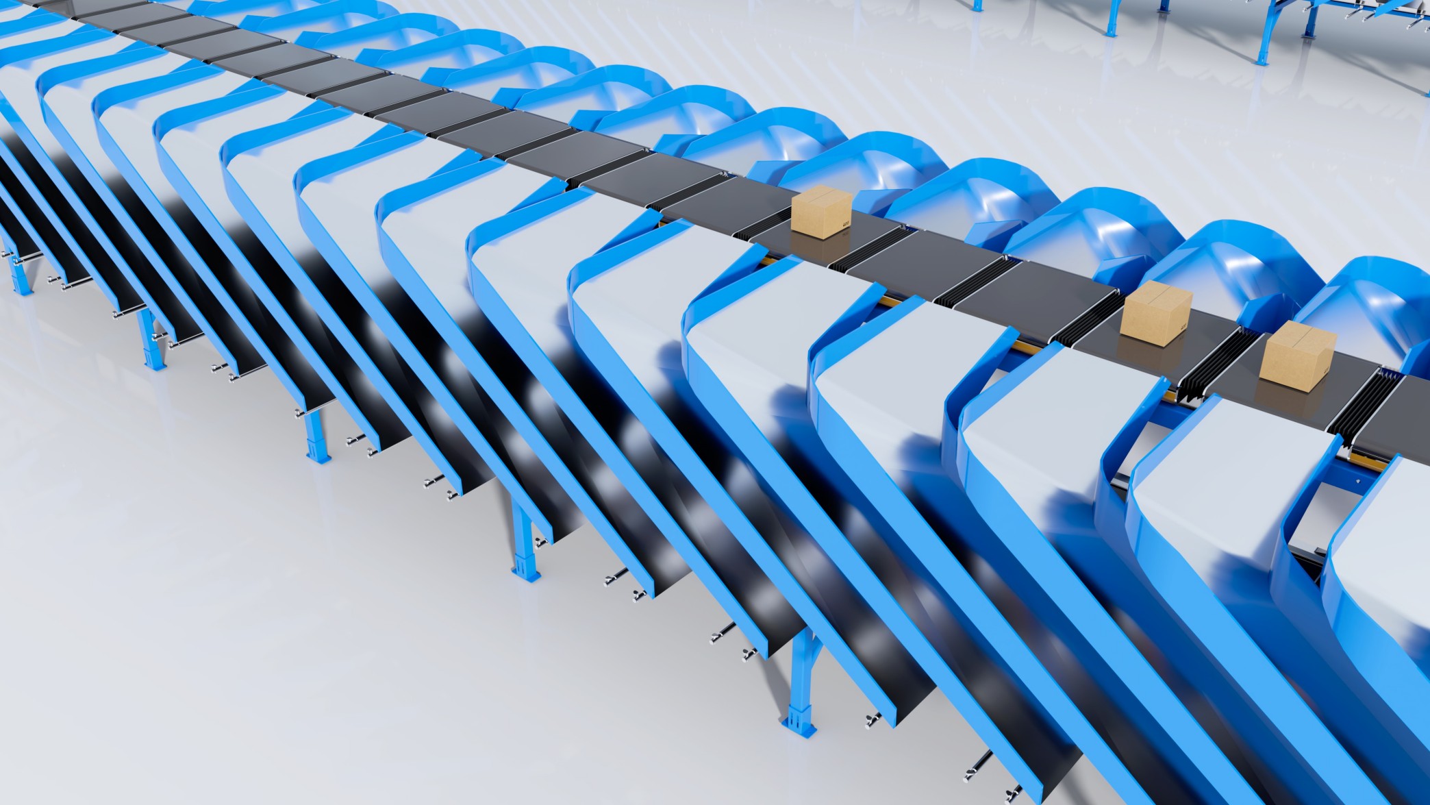 Cross-belt sorter (4)