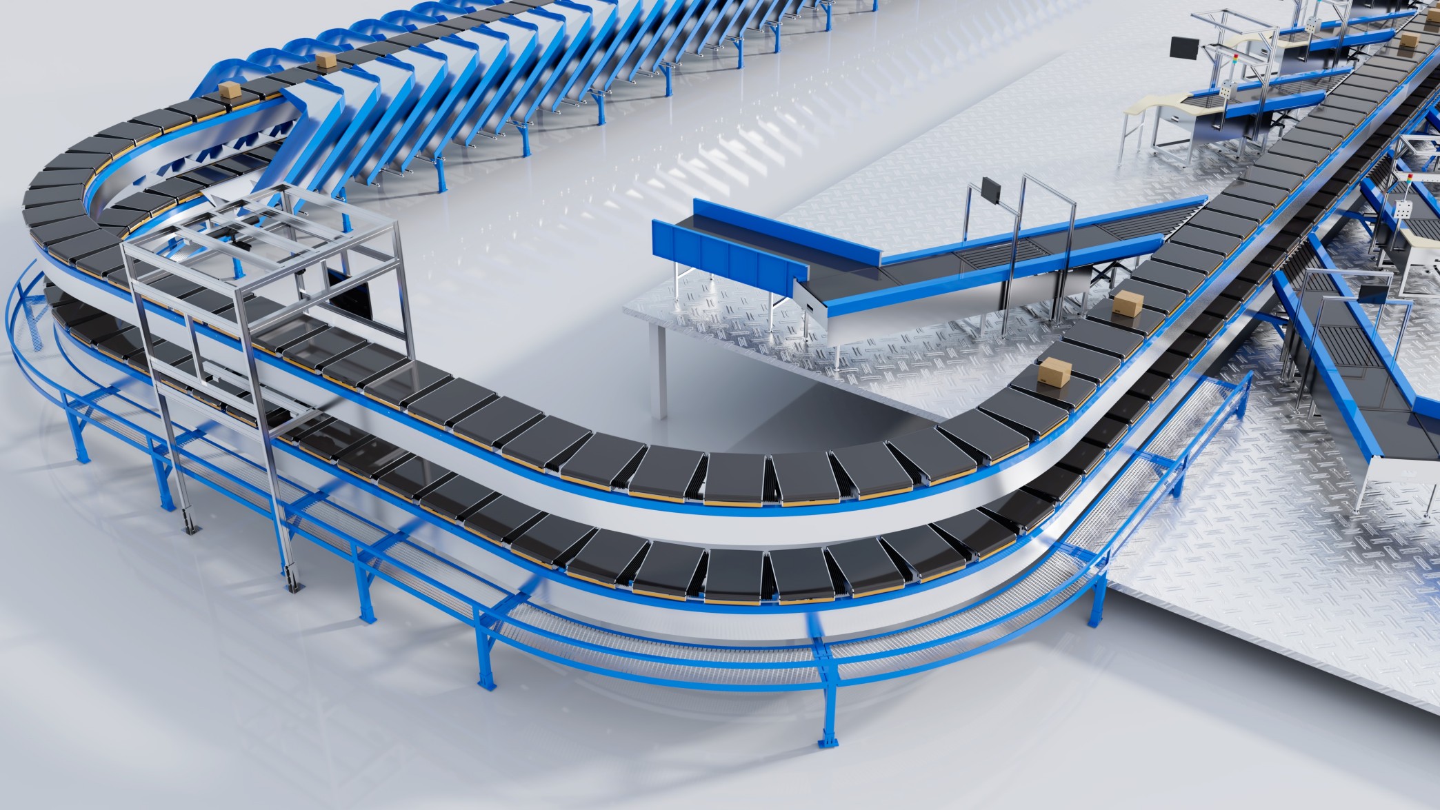 Cross-belt sorter (5)