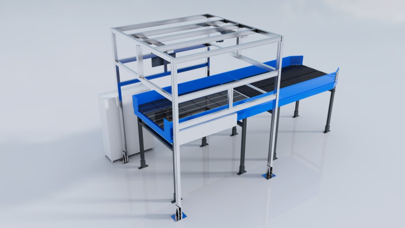 One Point Separation Device Visual single-piece separation device - CIMC Pteris Global