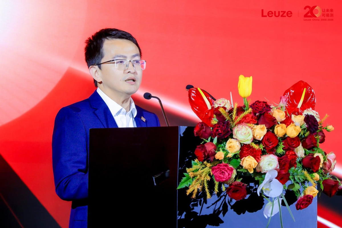 sensor technology 2026 Mr. Bin’s 20th Anniversary Speech at LEUZE